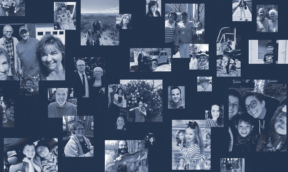 collage of photos of 2024 Hurricane Helene victims