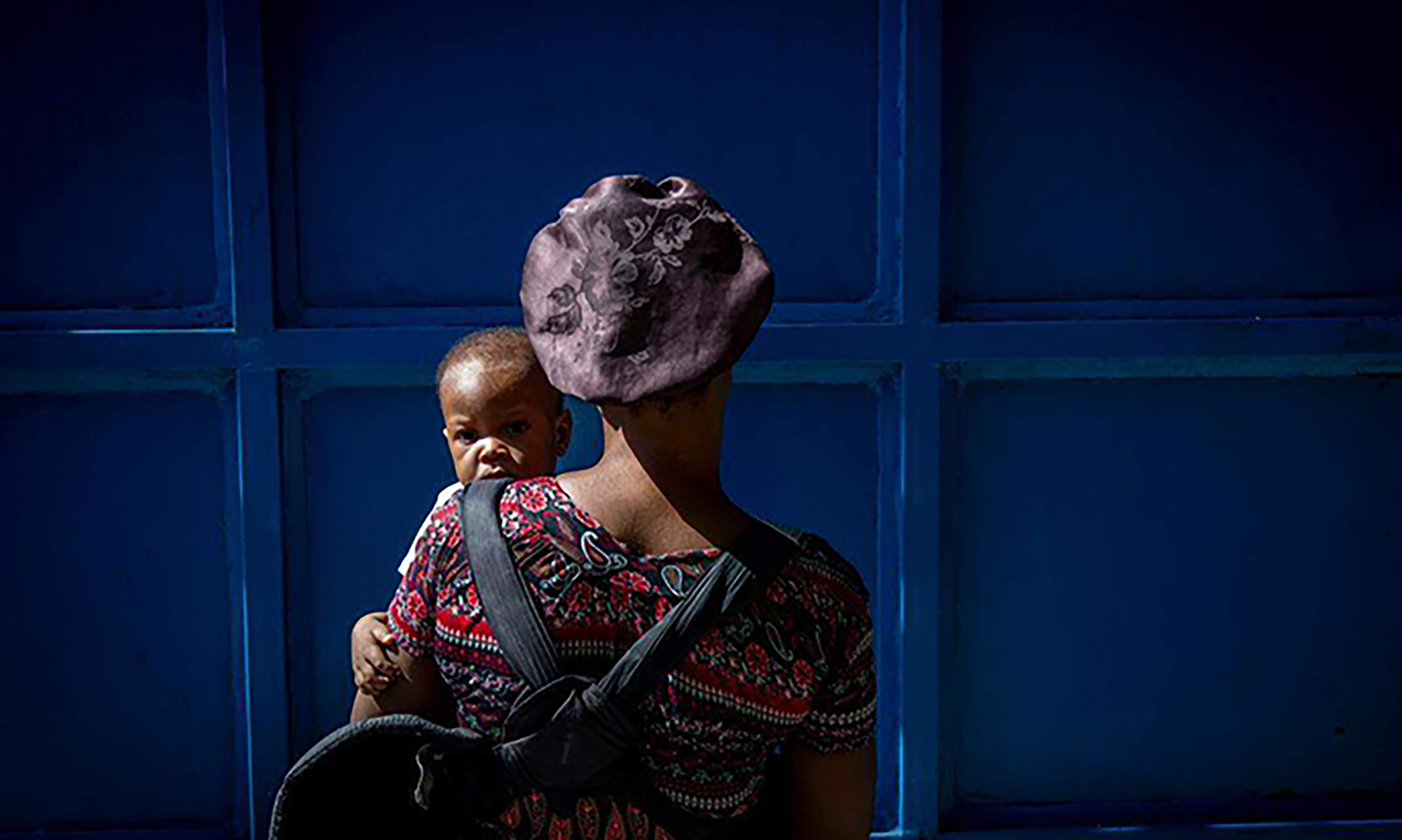 image of woman and child